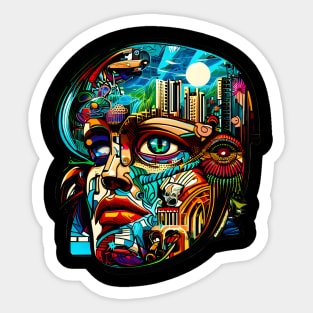 Illustration Artwork Sticker